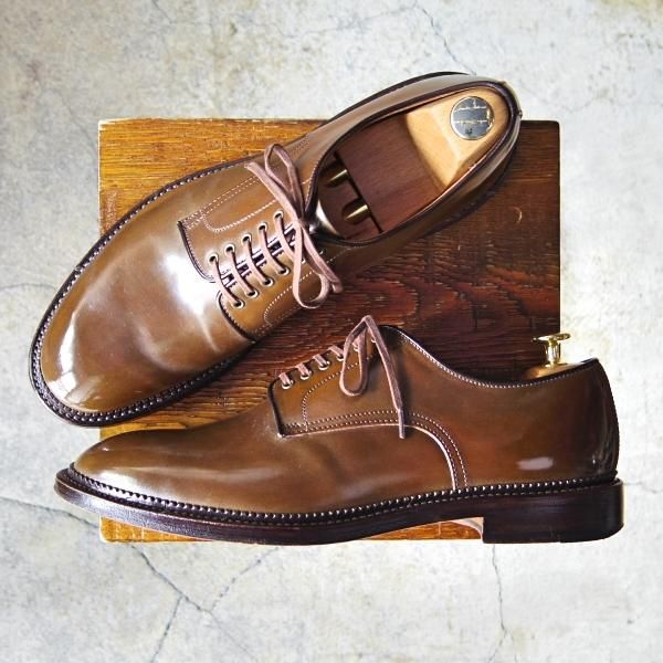 美品☆シェットランドフォックス SIZE 8【貴重☆ブラウン色/水染め