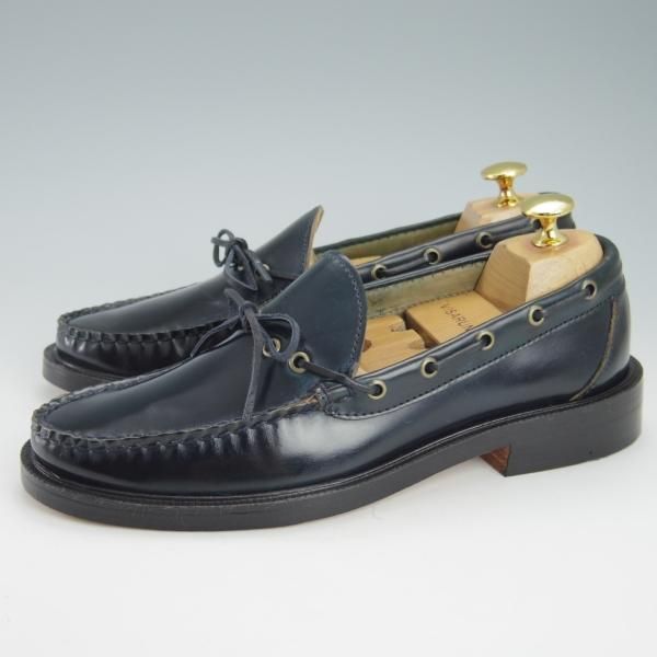 未使用☆(米)YUKETEN/ユケテン 7C【定価￥118,800-☆コードバン仕様/紺