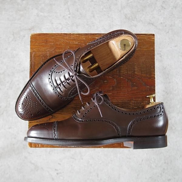 クロケット&ジョーンズ 6E【CITYソール/YEOVIL/セミブローグ】 | 高級