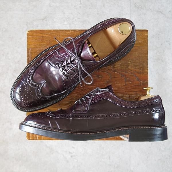 オールデン 8D【コードバン/ユナイテッドアローズ別注/赤茶】 | 高級