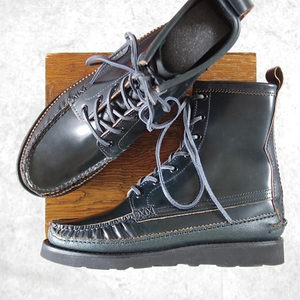 ユケテン 8E【コードバン/紺/Maine Guide DB Boots】 | 高級中古革靴の