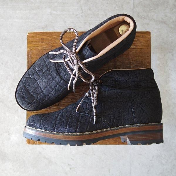 F.LLIジャコメッティ/FG193/象革/エレファント/チャッカブーツ/282