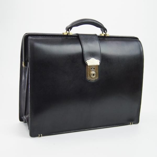 極上☆土屋鞄製造所【☆ダレスバッグ/旧ロゴ】レザー 黒/メンズ