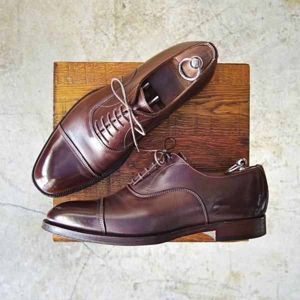 極上☆(英)アルフレッドサージェント製 UK7.5【☆SHIPS別注/シップス