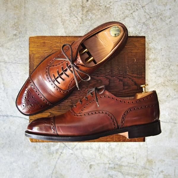 美品☆チャーチ/Church's 75F/UK7.5 【☆ディプロマット/DIPLOMAT】173