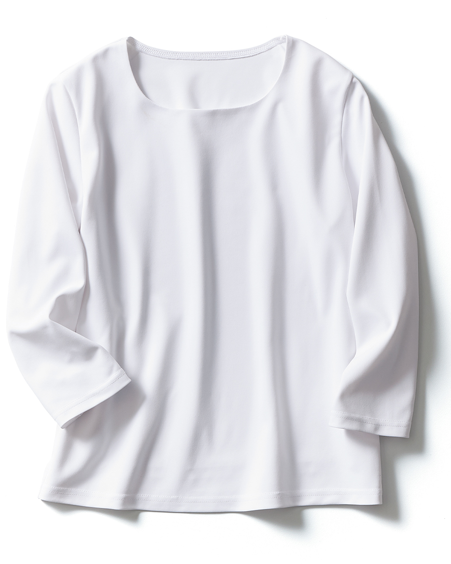 セリーン・ニット】八分袖カットソー | ユニフォーム総合メーカーの