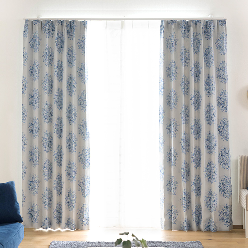 Garden in PARIS ガーデンインパリス 厚地カーテン【AH5006】ドゥ ギィ