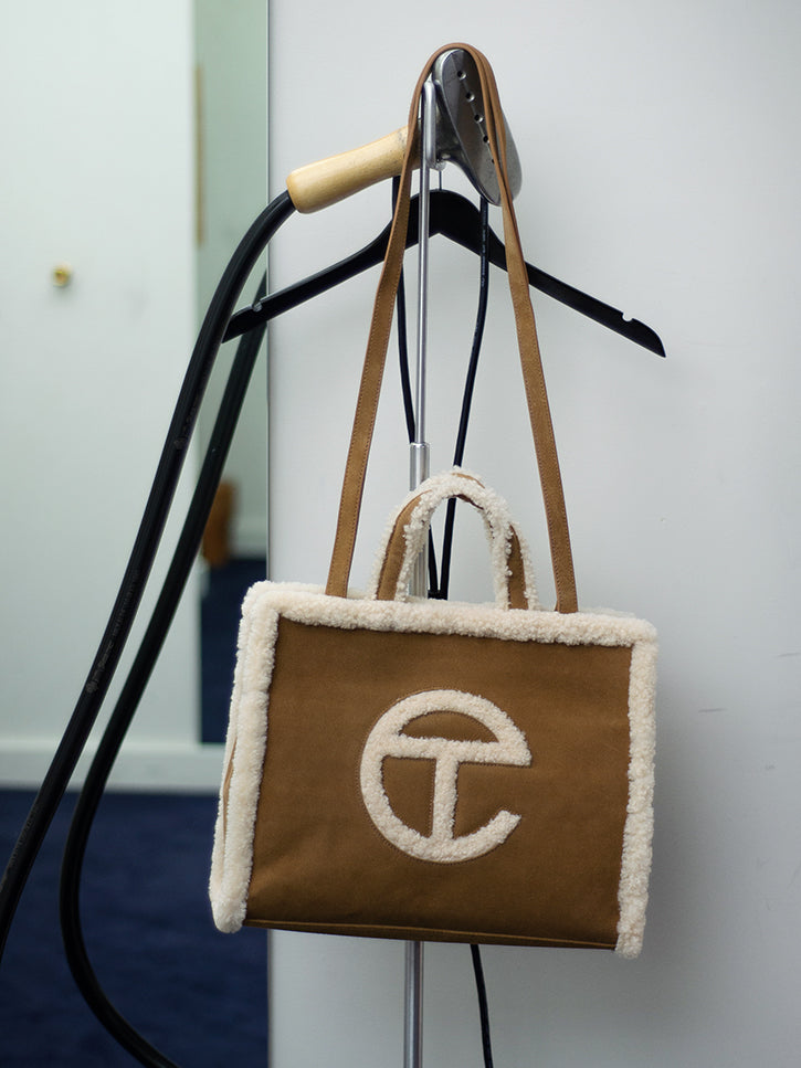 UGG x Telfar Medium Shopper, Chestnut | Stand Up Comedy