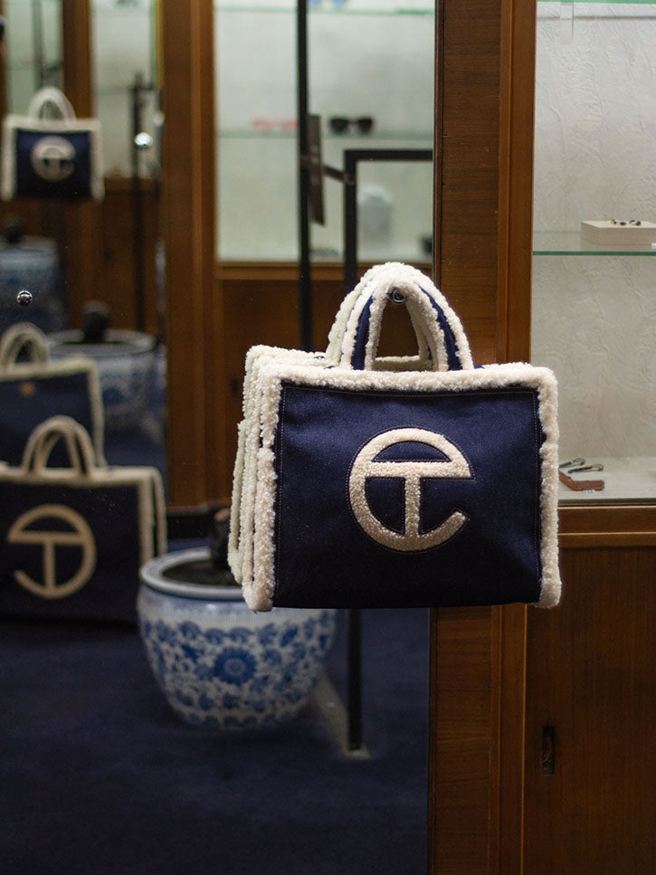 UGG x Telfar Medium Shopper, Denim | Stand Up Comedy
