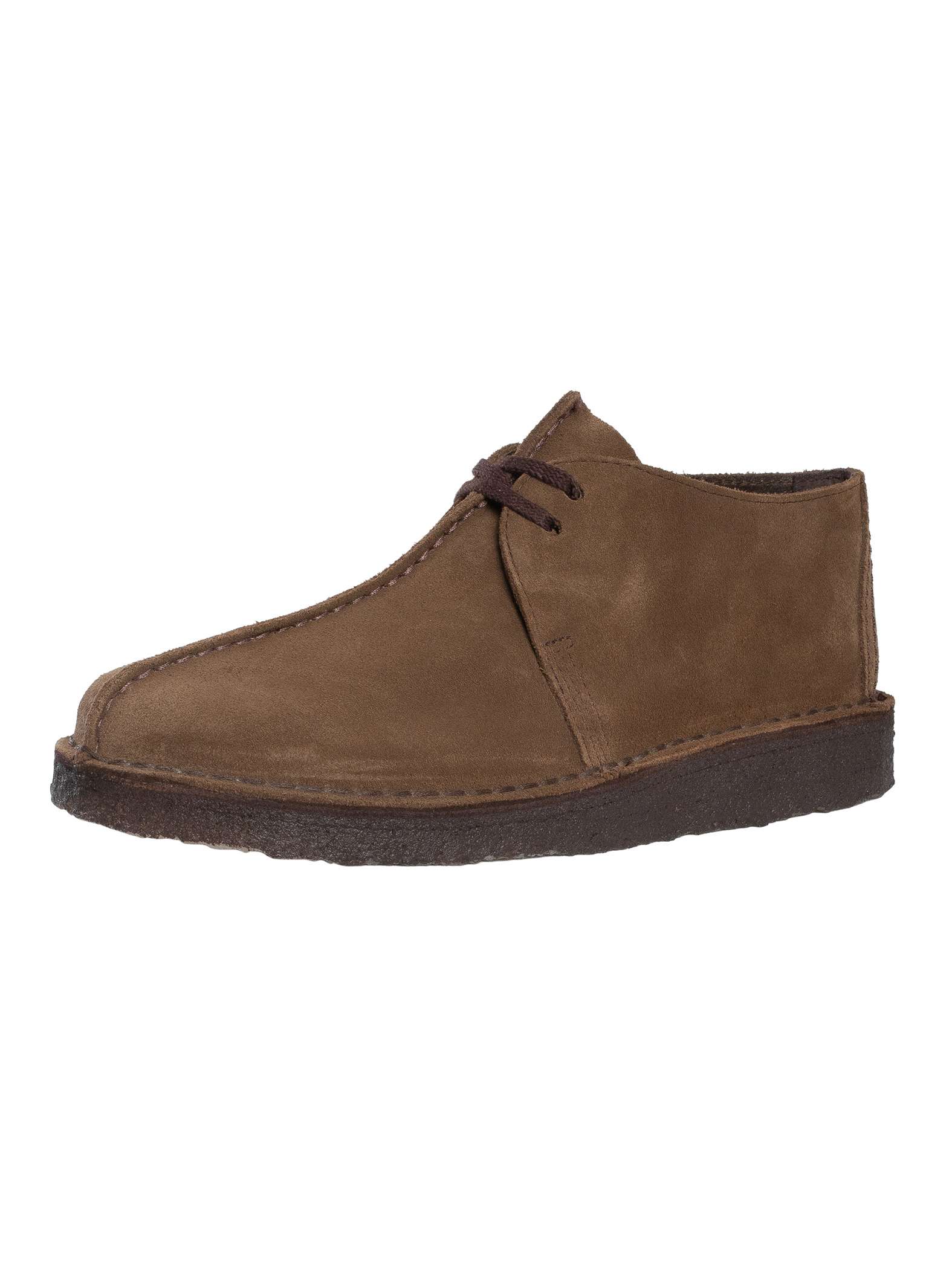 Clarks Originals Desert Trek Suede Shoes - Brown | Standout