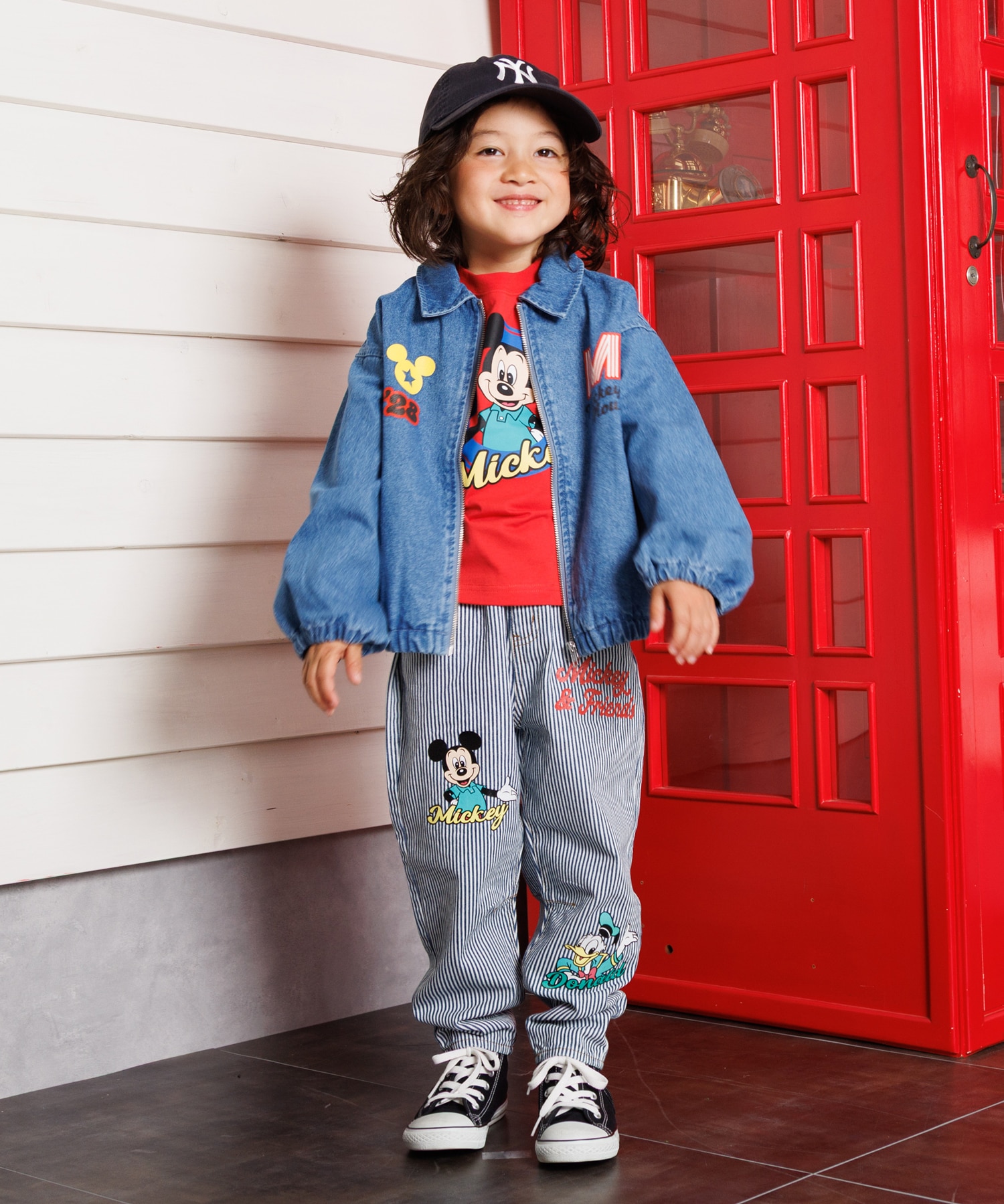 ロンパース|2wayオール(カバーオール)|DISNEY☆Collection(ディズニー