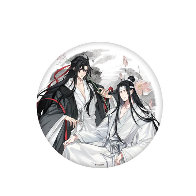 魔道祖師アニメ 禅意シリーズ ビッグ缶バッジ：グッズ(輸入) | ステラ