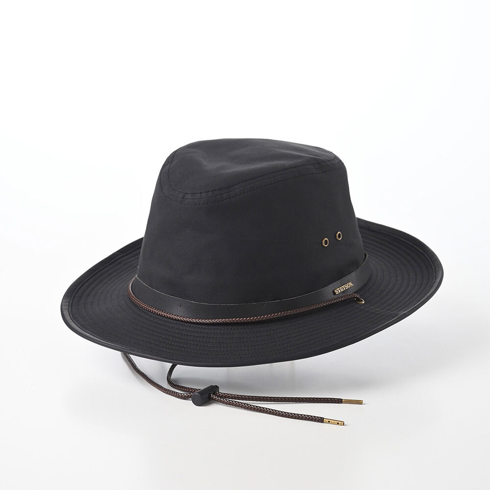 OILD COTTON HAT（オイルドコットンハット） SE753 ブラック - STETSON