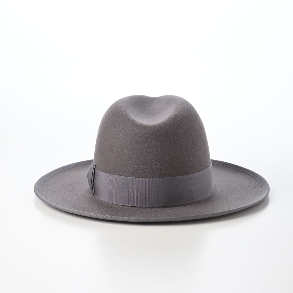 WOOL FELT LONG FLAT BRIM（ウールフェルト ロングフラットブリム