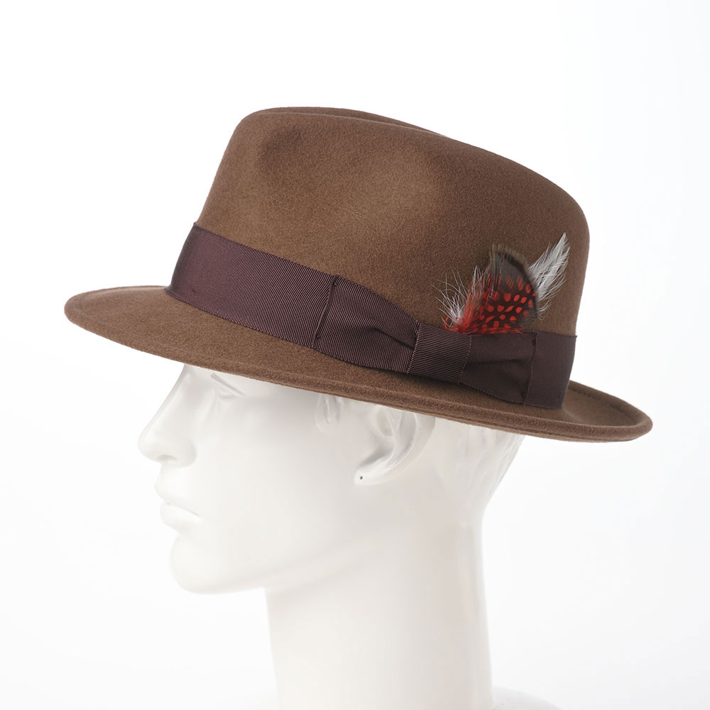 CRUSHABLE WOOL HAT（クラッシャブルウールハット）SE217 キャメル