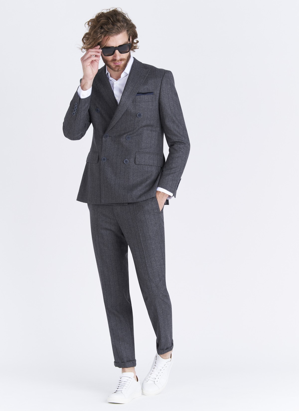 Lanificio F.LLI Cerruti DAL 1881 slim fit pants