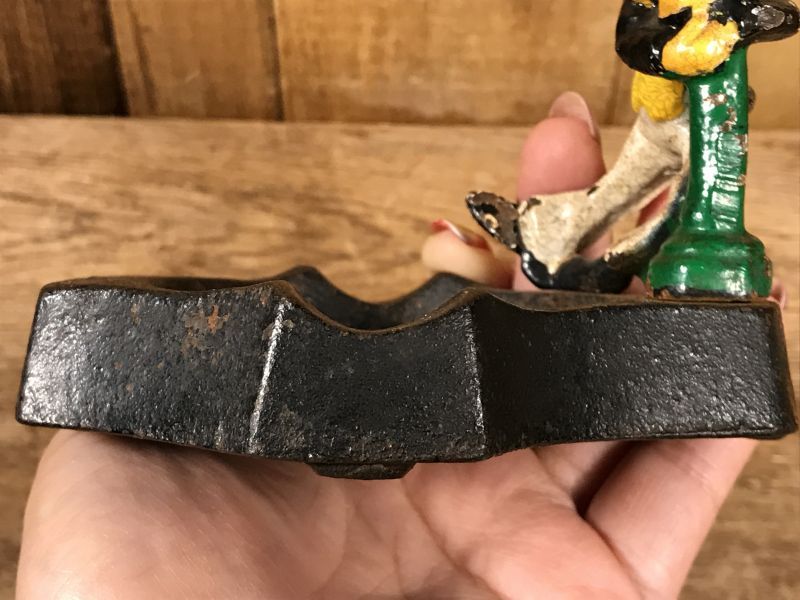 Hobo Drunk Man Cast Iron Ashtray ホーボー ビンテージ アシュトレイ