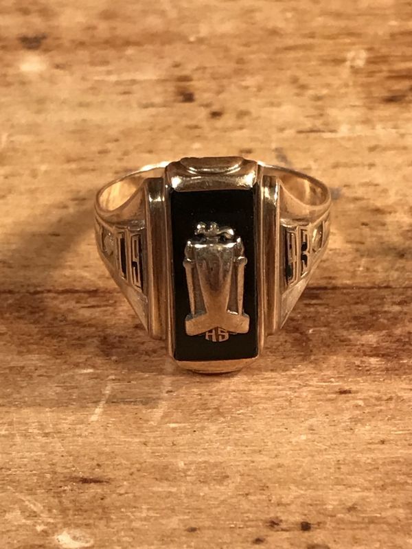 1943 Nowak 10K Gold Class Ring ゴールド ビンテージ カレッジリング