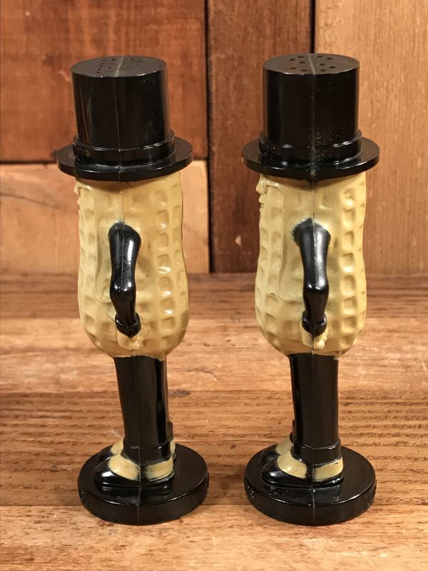 Planters Mr.Peanuts Salt & Pepper Shakers ミスターピーナッツ