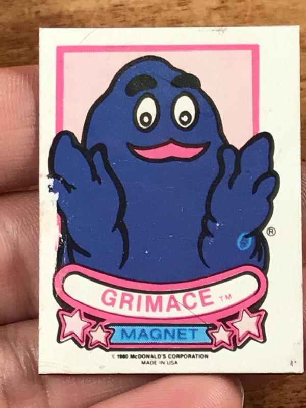McDonald's “Grimace” Magnet グリマス ビンテージ マグネット