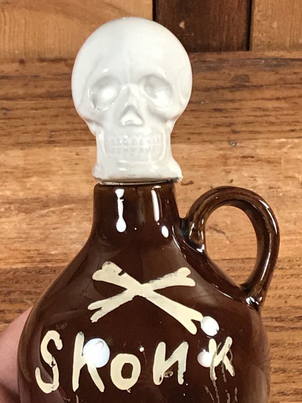 Skonk Poison Skull Decanter スカル ビンテージ デカンタ ポイズン