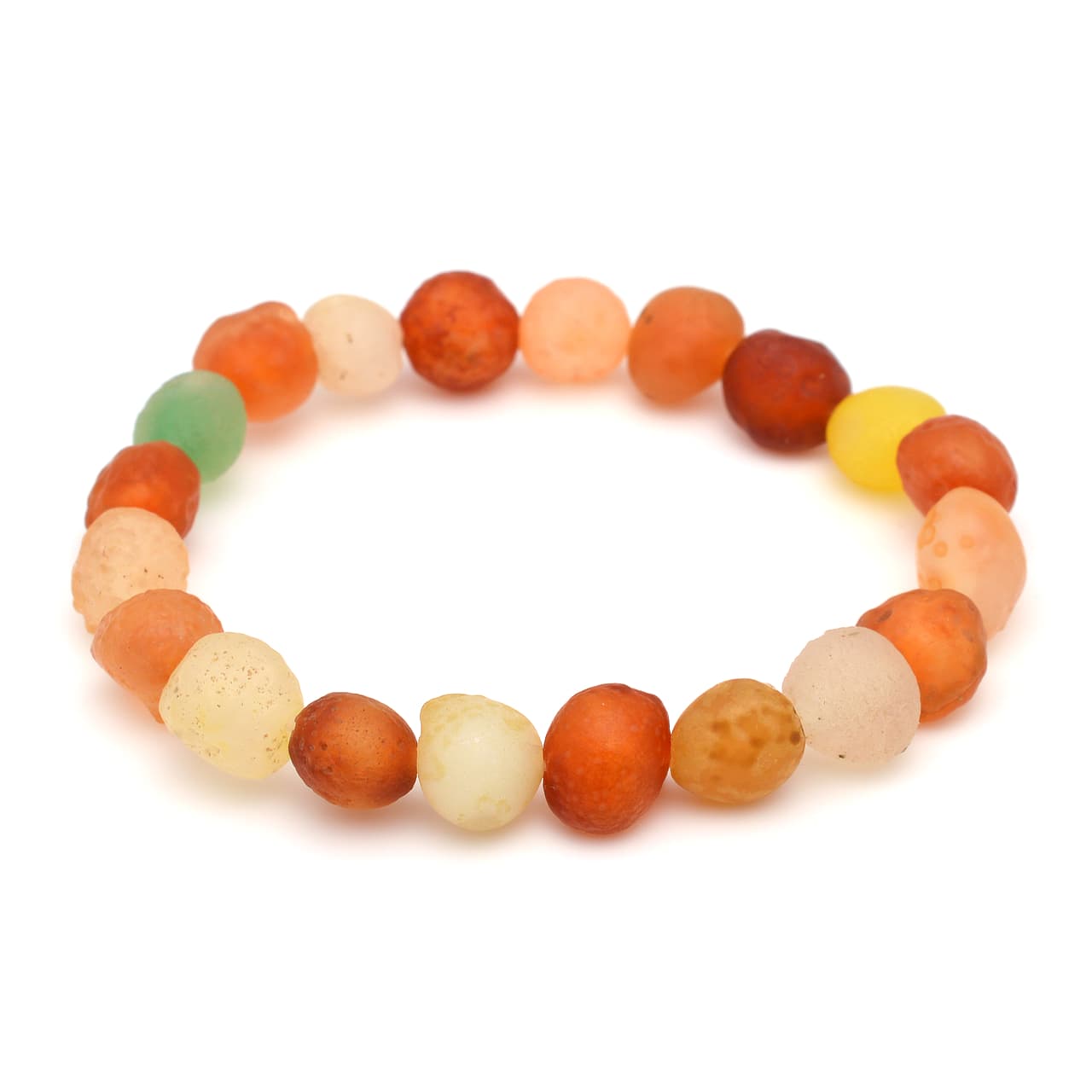 ゴビアゲート(ゴビ瑪瑙) - ラフロックタンブル型、サイズ15cm | 天然石