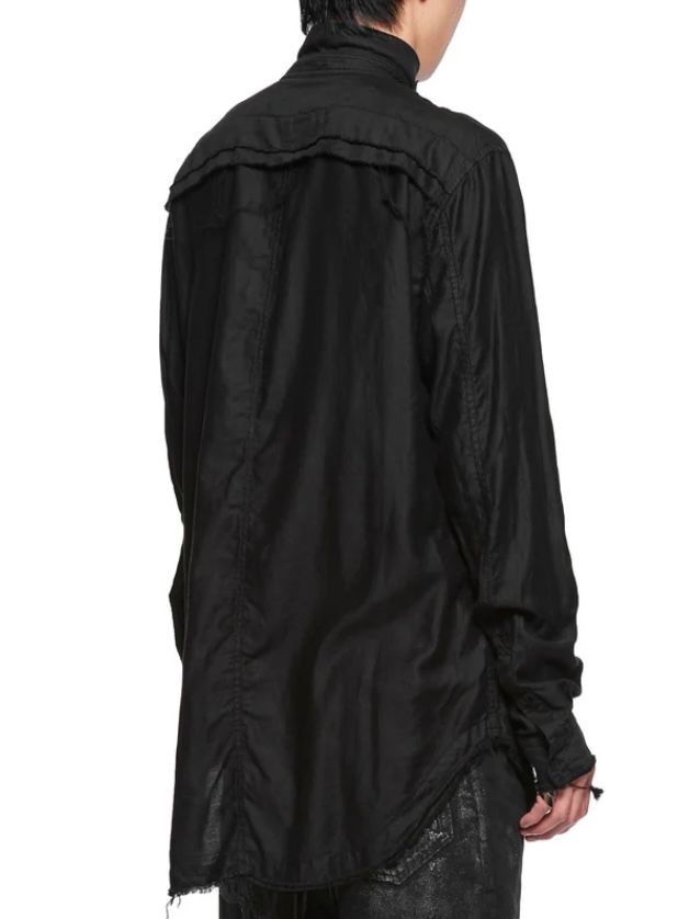 JULIUS - 【25SS】コットンシルクツイル シャツ / COTTON/SILK TWILL