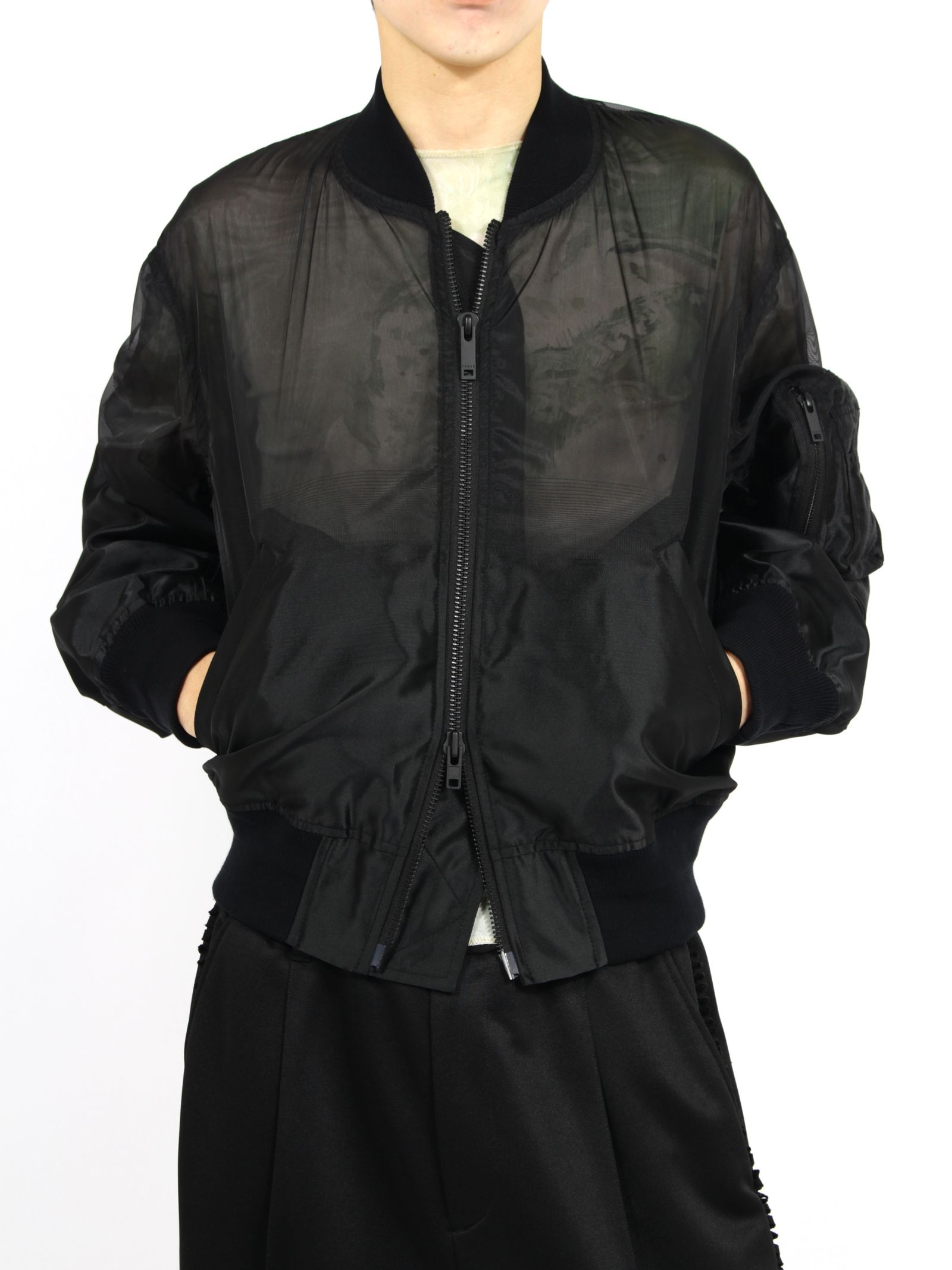 TAAKK - 【26SS】MA-1 ブルゾン / MA-1 BLOUSON / ブラック | STORY