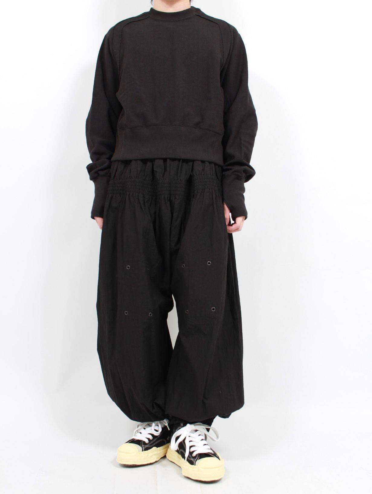 JIAN YE - 【25SS】カンフー パンツ / KUNGUF PANTS 弐 / ブラック | STORY