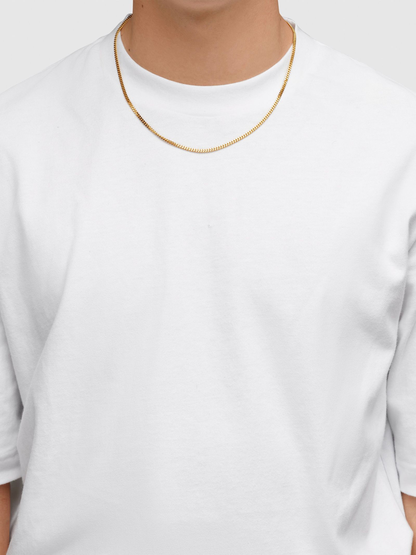 TOMWOOD - カーブ チェーン ネックレス M / Curb Chain M / ゴールド