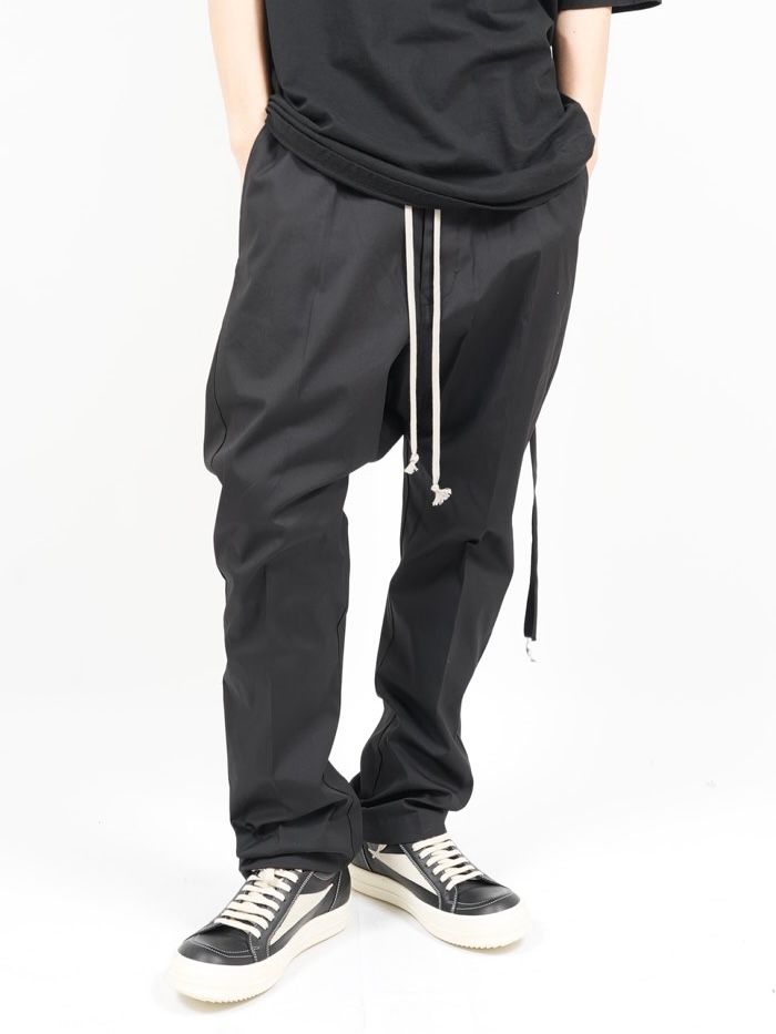 RICK OWENS - 【26SS】ドローストリング ロング サルエルパンツ