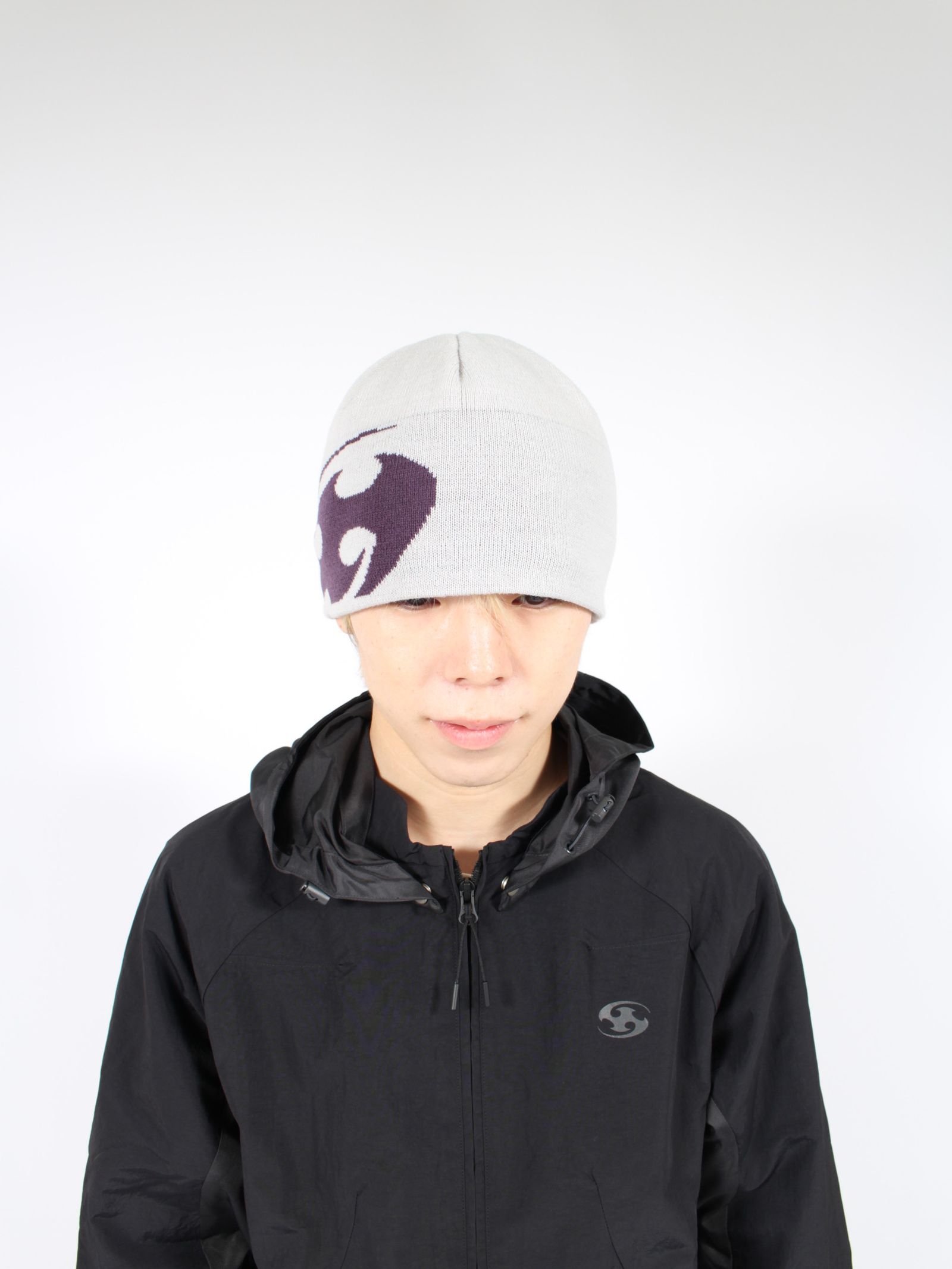 SAN SAN GEAR - 【24AW】ロゴ ビーニー / LOGO BEANIE / ライトグレー
