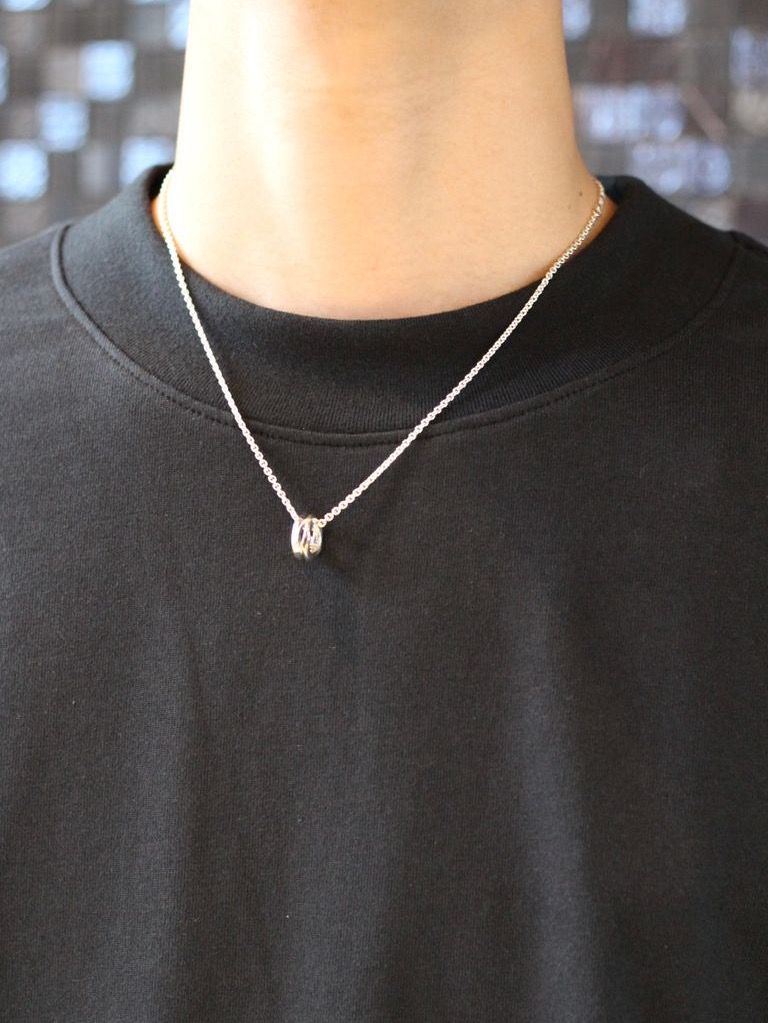 GARNI - 【取り寄せ】クロッケリー ダブルリング ペンダント