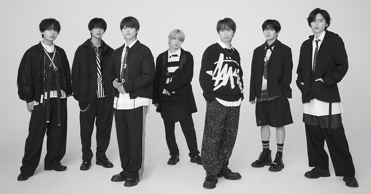 なにわ男子 9thシングル「アシンメトリー / Black Nightmare」2025年9