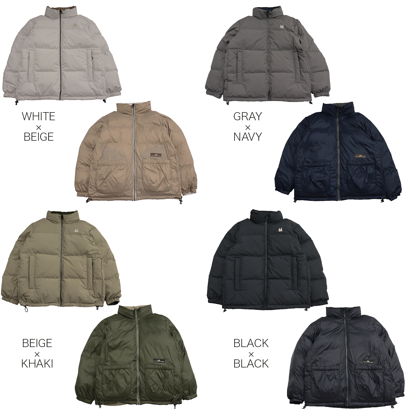 リバーシブルダウンジャケット / ogawa ONLINE STORE