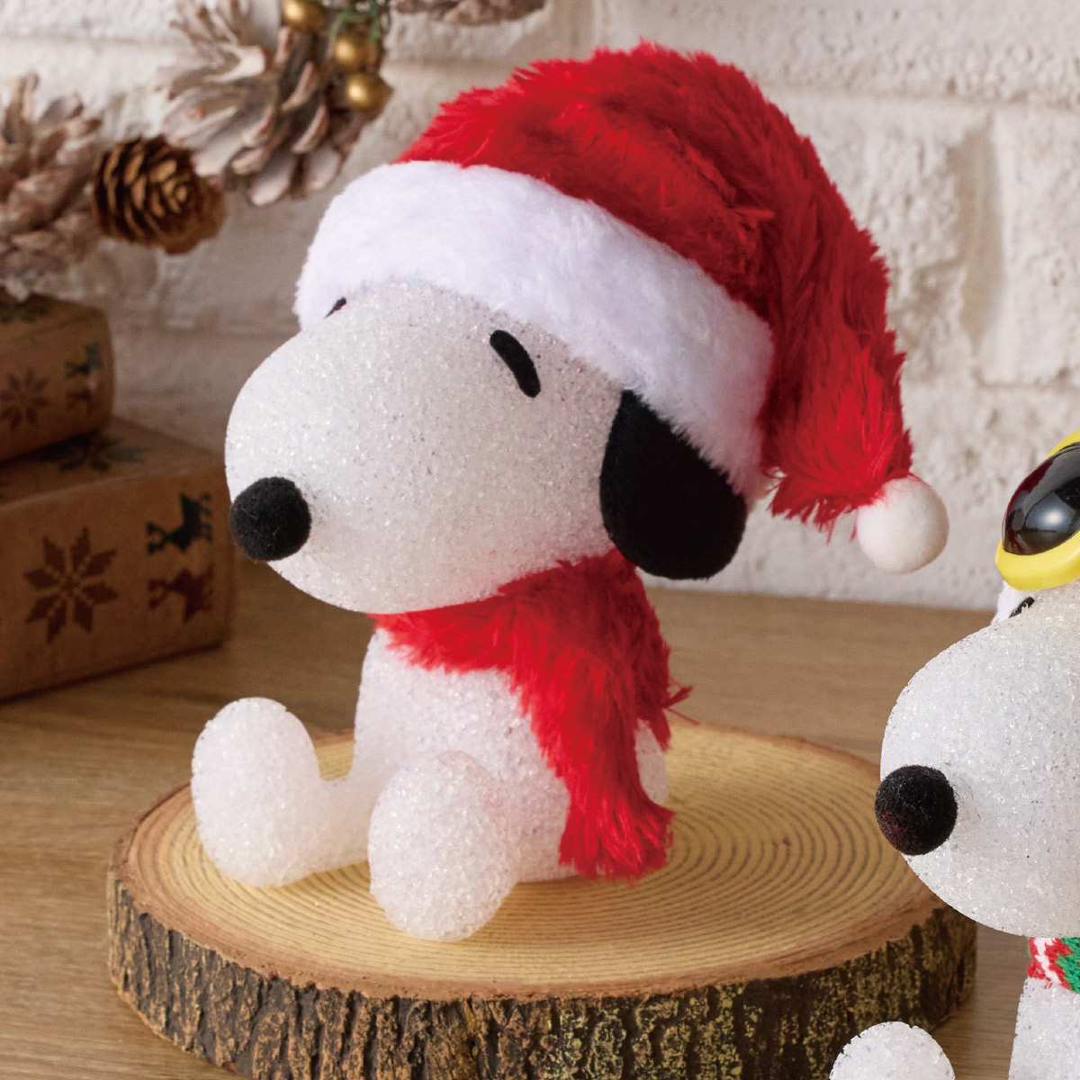 クリスマスライト スヌーピー ファーレッド