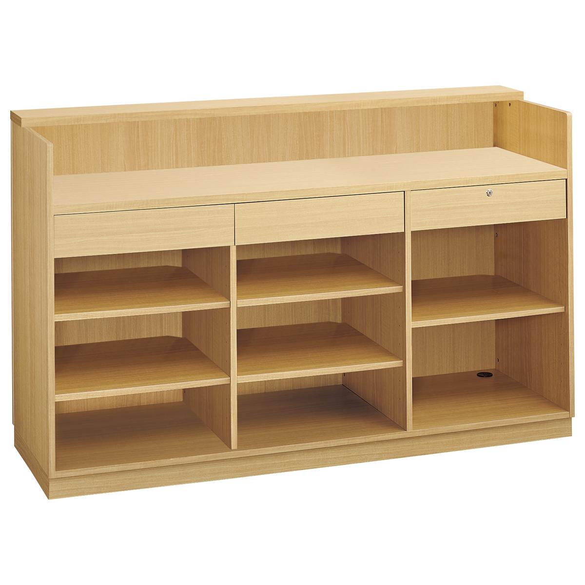 レジカウンター 小天板タイプ 幅180cm エクリュ〔ストエキオリジナル