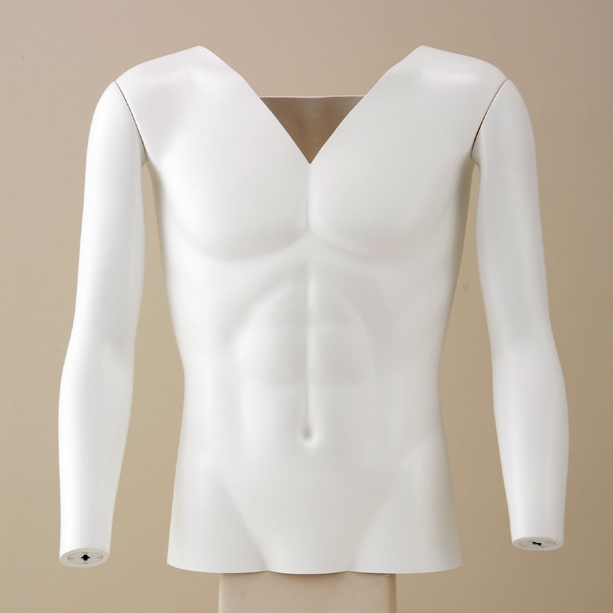 【期間限定】マネキン　白　アイボリー　トルソー　メンズ　ボディ　撮影 エアーマネキン マネキン トルソー 全身 ボディ 男性 メンズ エアー