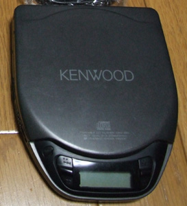 スタフ屋 ポータブルCDプレーヤー(KENWOOD DPC-551)