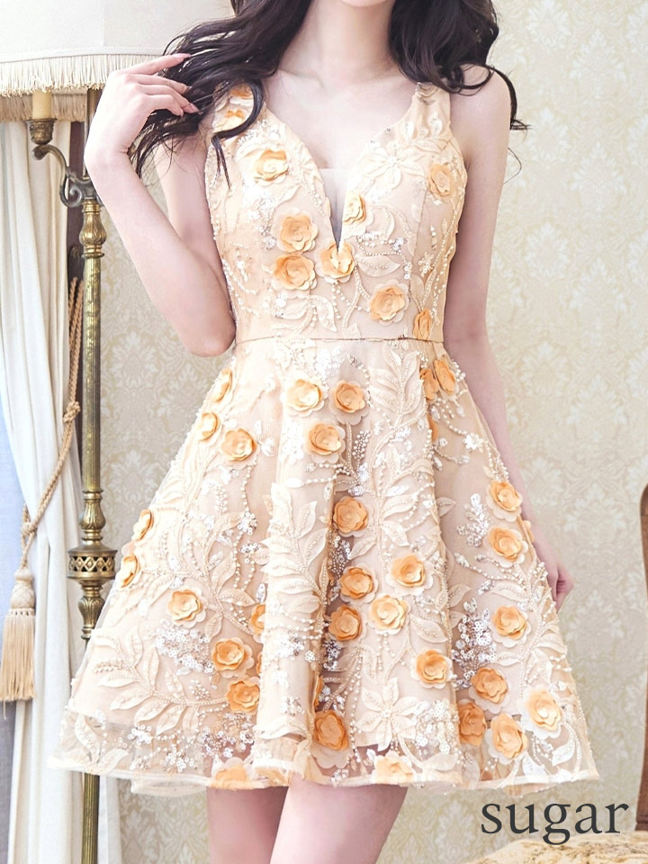 XS-Lサイズあり【Donia Quinn / ドニアクイーン】 立体フラワー