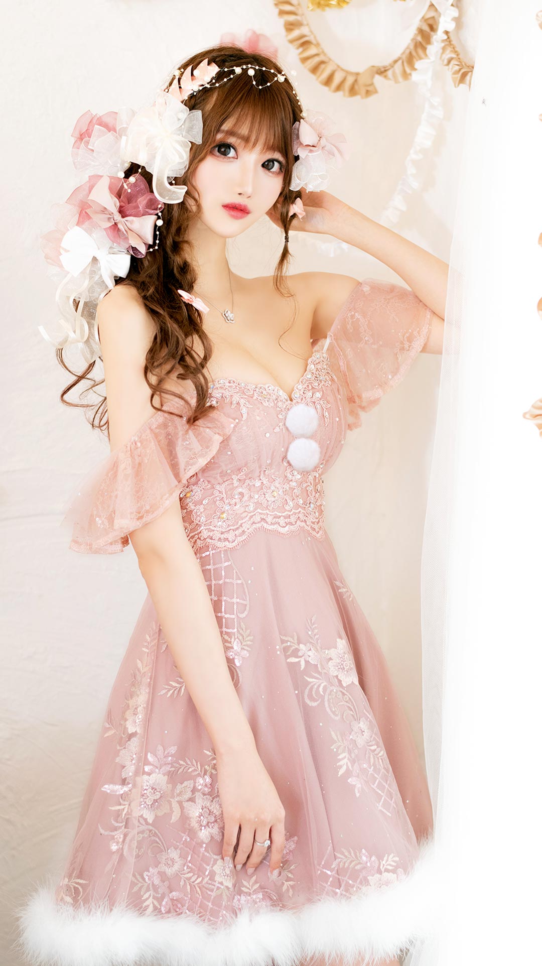 SALE!桜咲乃愛ちゃんコラボ☆ピンクフェアリーフレアサンタ【sugar