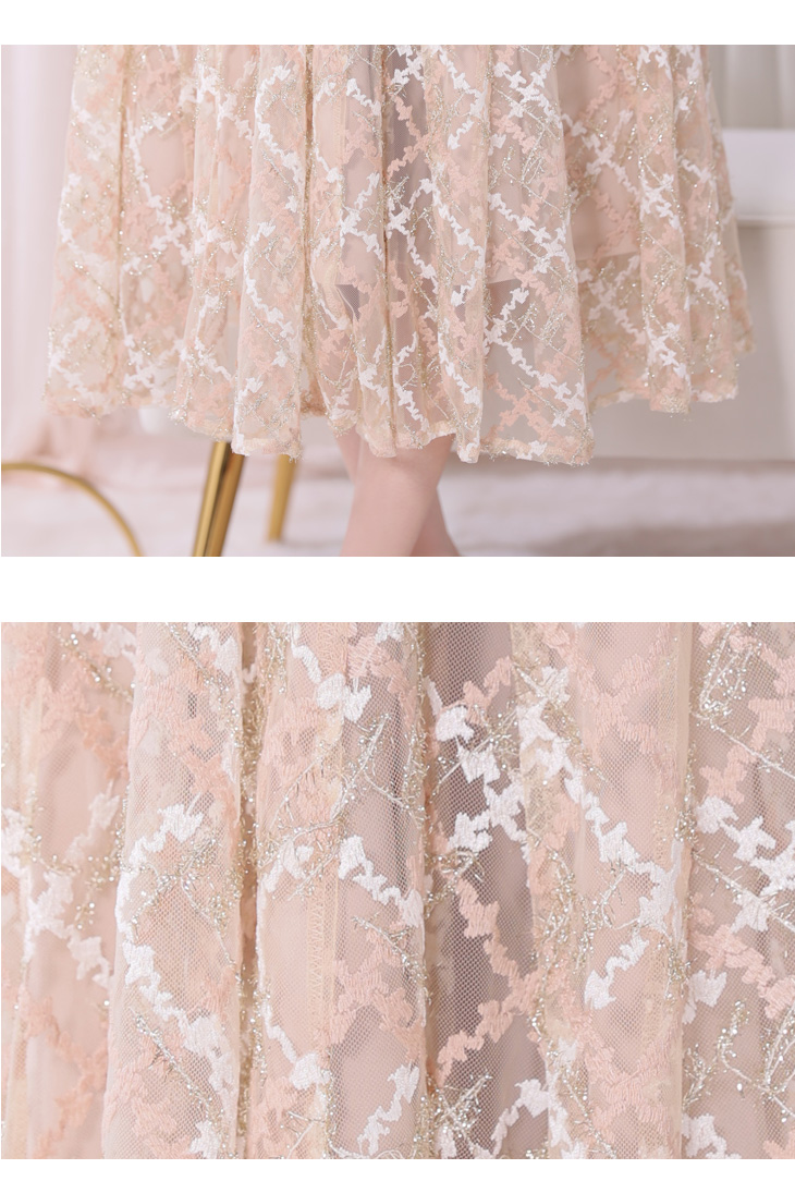 Lサイズあり【DEA./ディア】バストシッパー/ ノースリーブ/ 刺繍レース