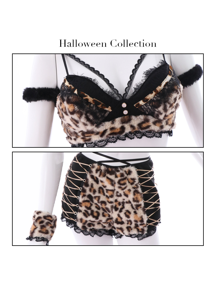 即日発送！】【sugar nine×マリームーンコラボ】 セクシーレオパード