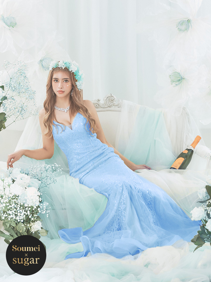 KIKO/関西コレクション着用】【Lip line/リップライン】スパンコール