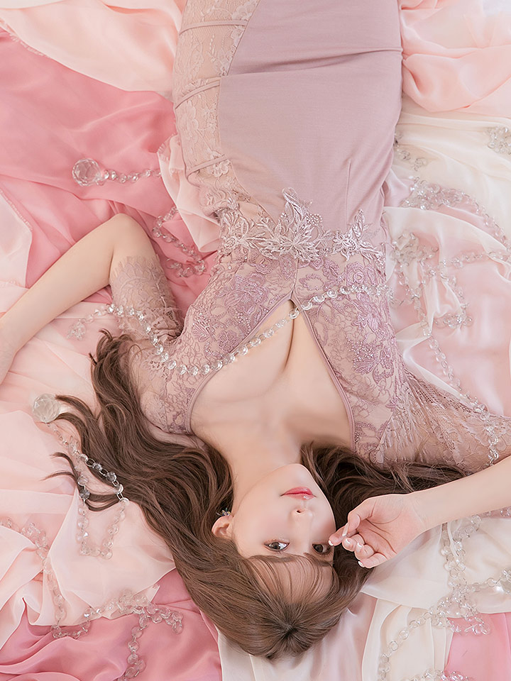 sugarオリジナルドレス☆ Lサイズあり!!【sugar】レース/ ワンカラー