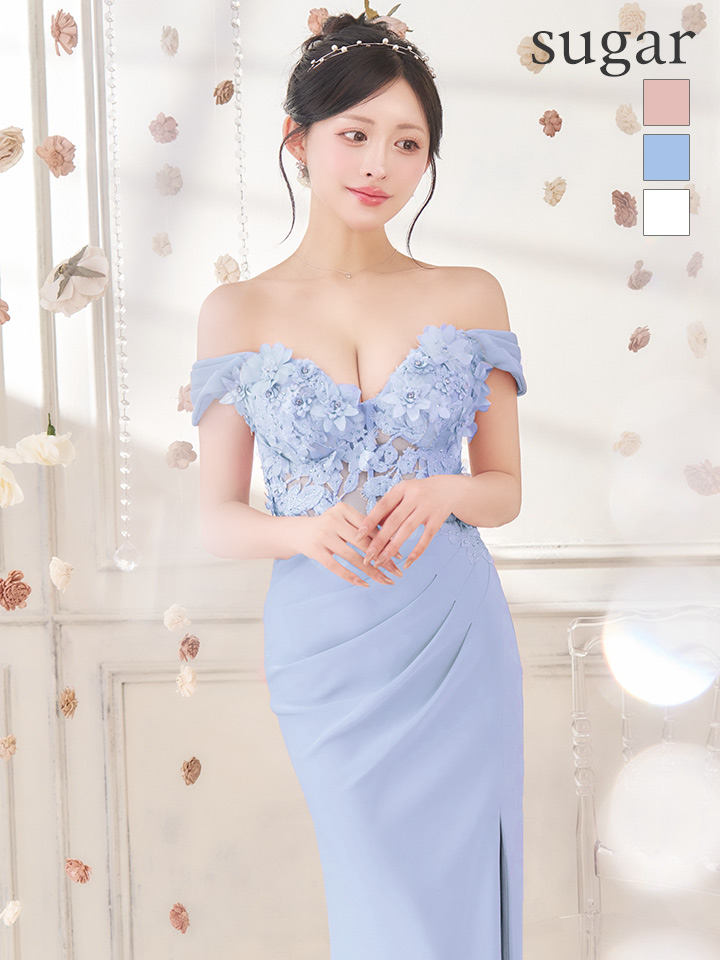 ブルー(青)｜キャバドレス・ミニドレス通販はsugar