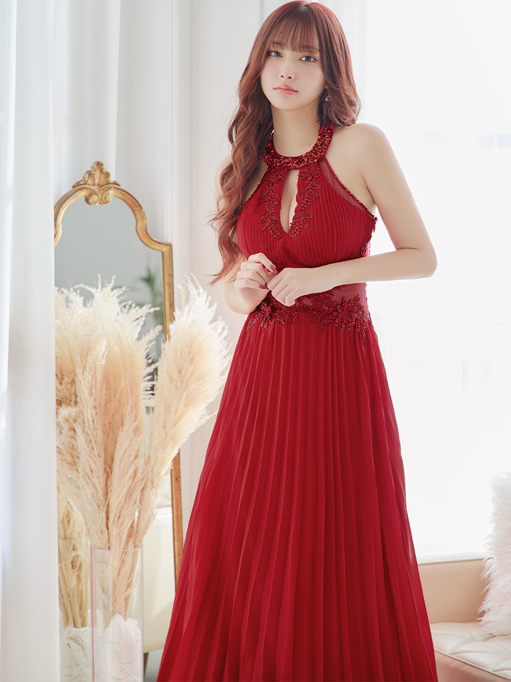 Lip line/リップライン】プリーツ/ アメスリ/ ワンカラー/ シアー