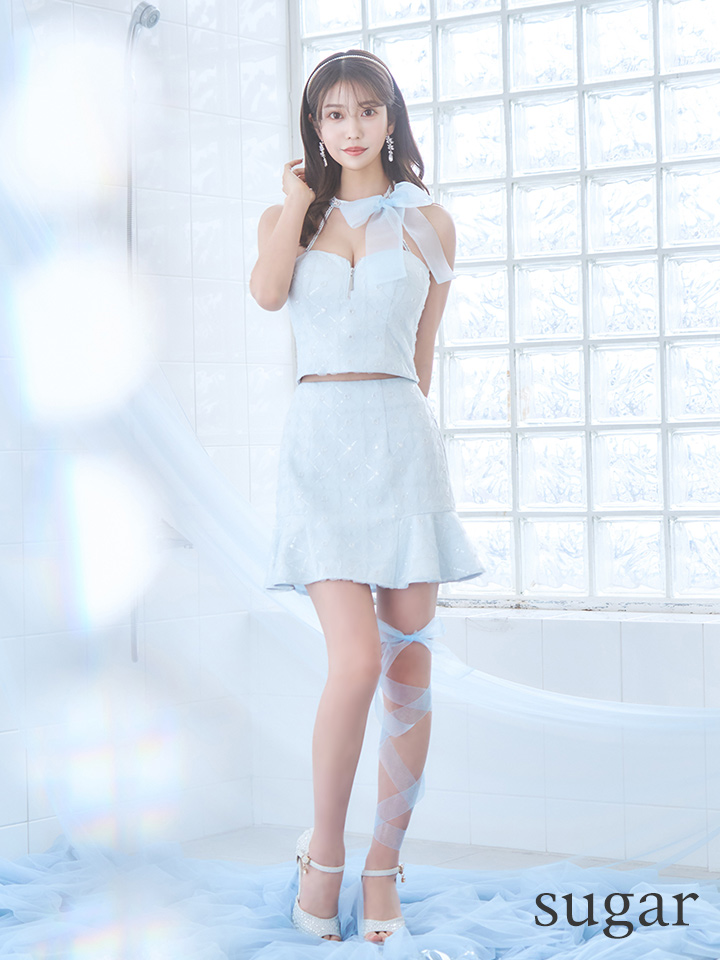 XSサイズあり【ROBE de FLEURS/ローブドフルール】オーガンジー