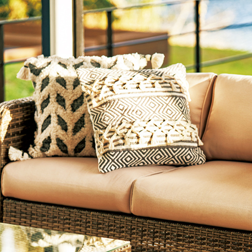 スギカウ / CLOVER(クローバー) リーフ クッションカバー 45×45