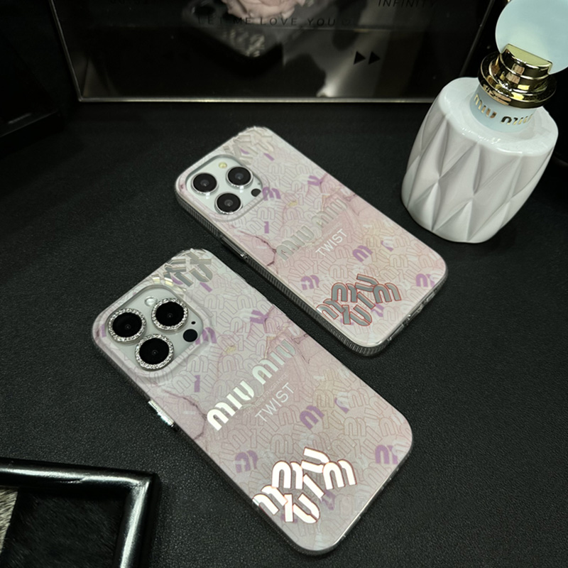 miumiu iphone16/15pro ケース ミュウミュウ スマホケース iphone14